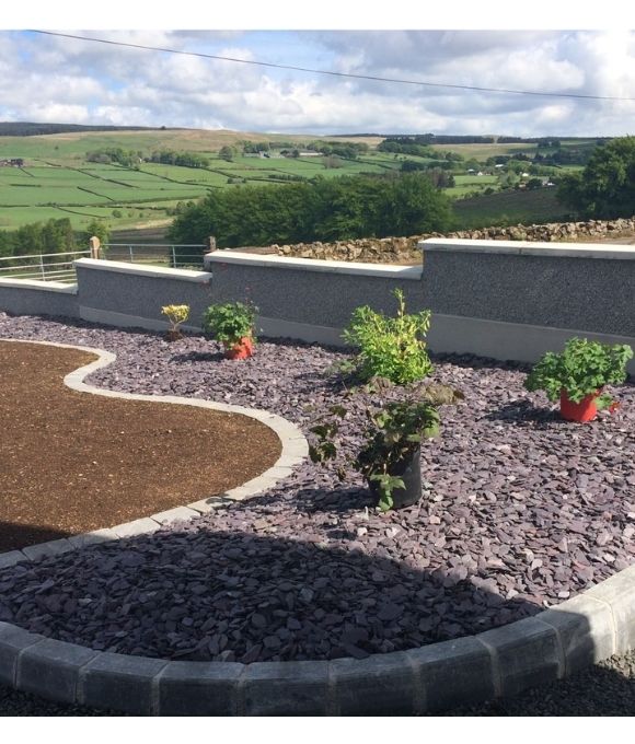 PLUM SLATE MULCH 40MM JUMBO BAG