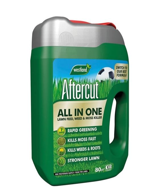 WESTLAND AFTERCUT ALL IN ONE LAWN FEED WEED & MOSS KILLER