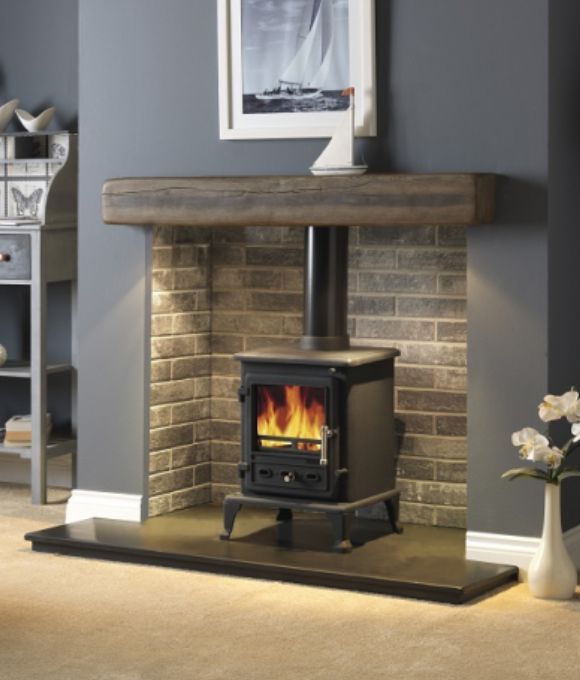 LOCKSTONE GEOCAST BEAM DARK OAK 48”