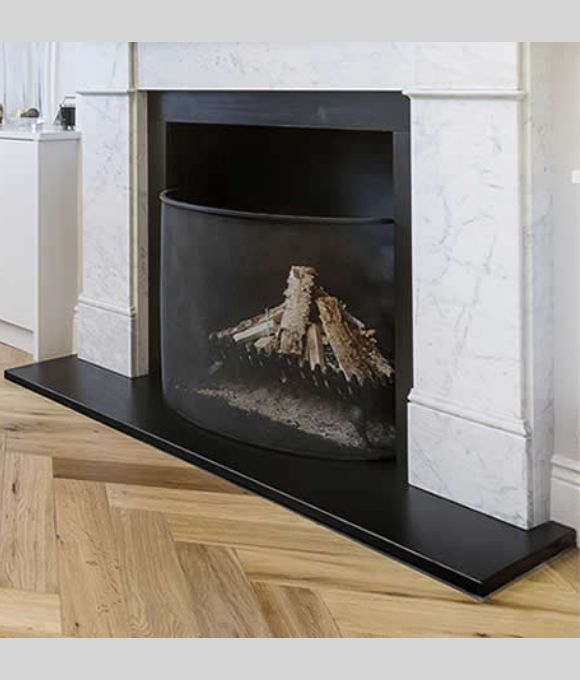 LOCKSTONE GALLERY POLISHED GRANITE HEARTH 1200 X 450MM