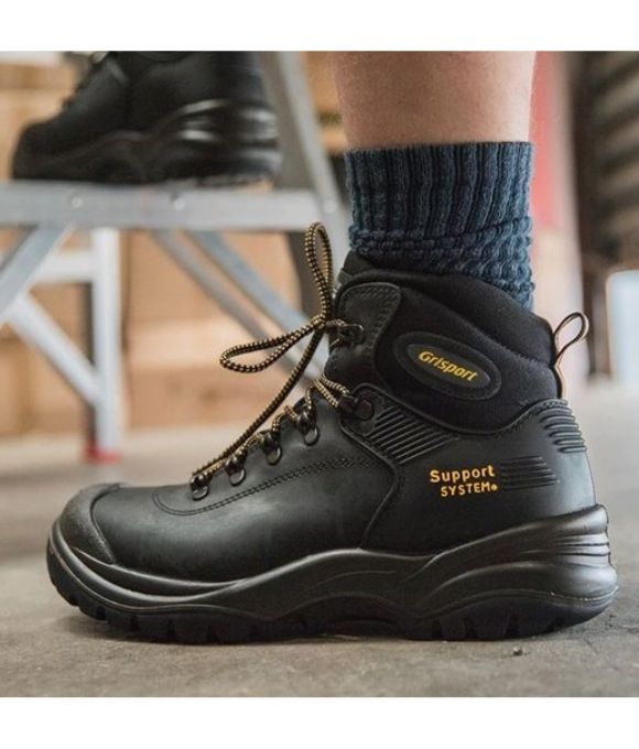 GRI SPORT CONTRACTOR SAFETY BOOT BLACK