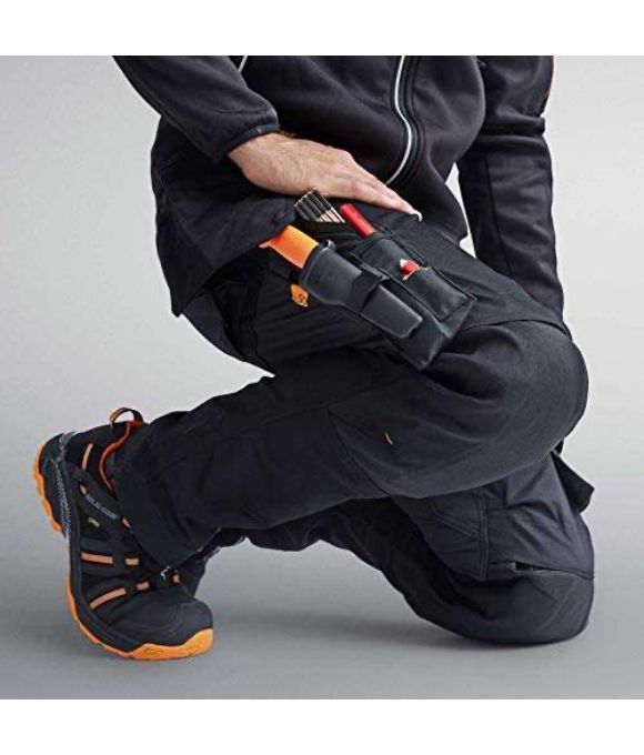 SNICKERS 6241 ALLROUND WORK STRETCH HOLSTER POCKET WORK TROUSERS BLACK/BLACK