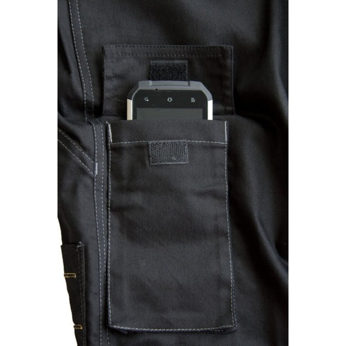 CAT H20 DEFENDER HOLSTER POCKET WORK TROUSER BLACK GRAPHITE