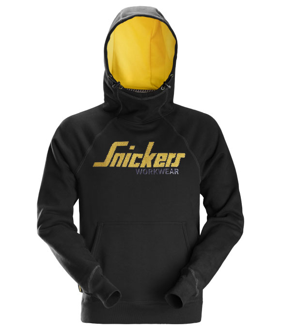 SNICKERS 2889 LOGO HOODIE BLACK