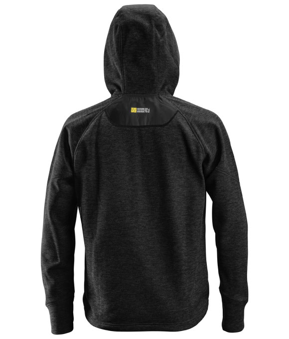 SNICKERS 8041 FLEXI WORK FLEECE HOODIE BLACK
