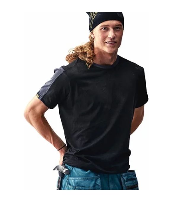 SNICKERS 2518 ALLROUND WORK T-SHIRT BLACK/STEEL GREY