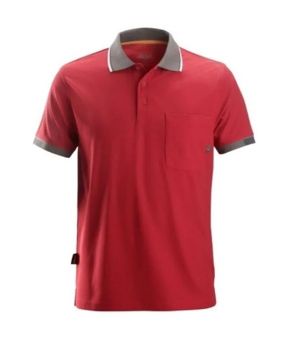 SNICKERS 2724 ALLROUND WORK 37.5 POLO SHIRT RED