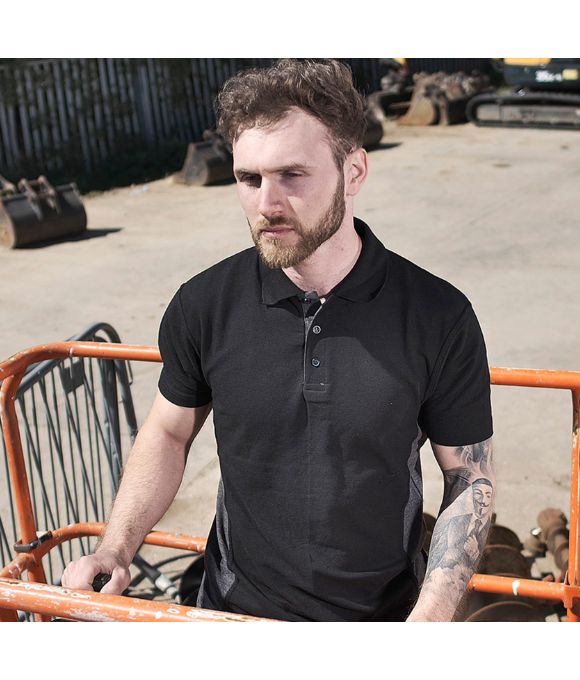 TUFFSTUFF 134 POLO SHIRT BLACK