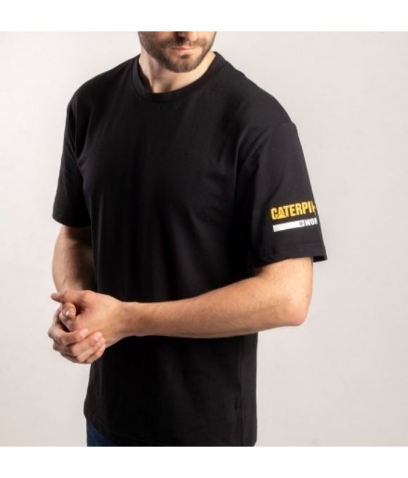 CAT ESSENTIALS T-SHIRT BLACK