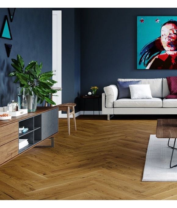 HERRINGBONE BRUSHED AND LACQUERED 