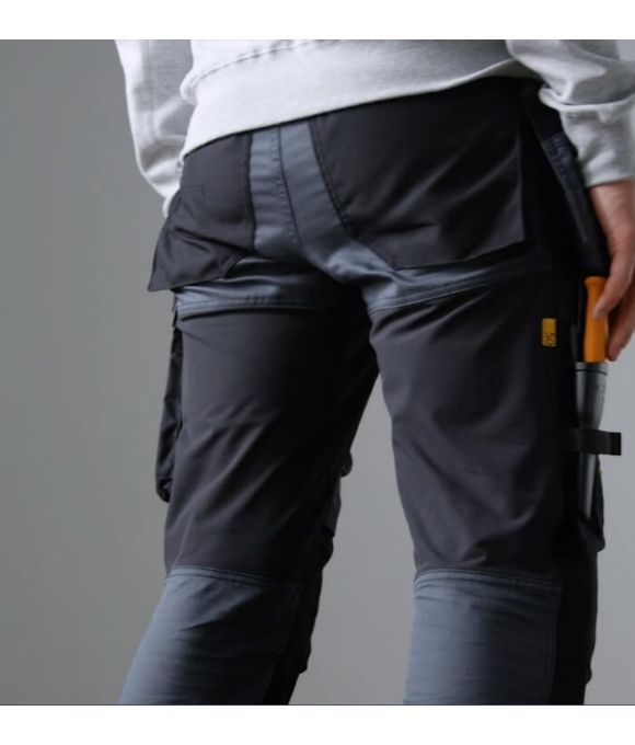 SNICKERS 6241 ALLROUND WORK STRETCH HOLSTER POCKET WORK TROUSERS NAVY/BLACK