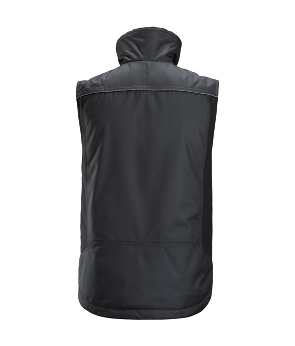 SNICKERS 4548 ALLROUND WORK WINTER VEST STEEL GREY/BLACK