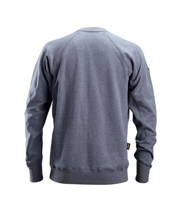SNICKERS 2882 LOGO SWEATSHIRT DARK BLUE MELANGE
