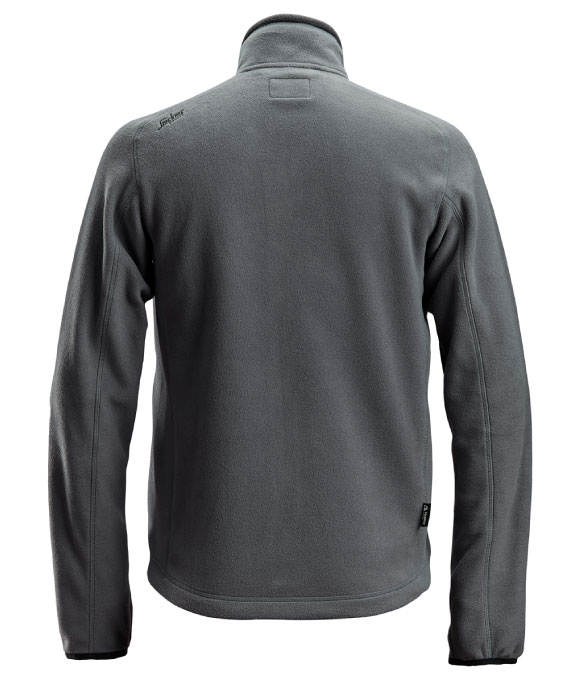 SNICKERS 8022 ALLROUND WORK POLARTEC FLEECE JACKET STEEL GREY/BLACK