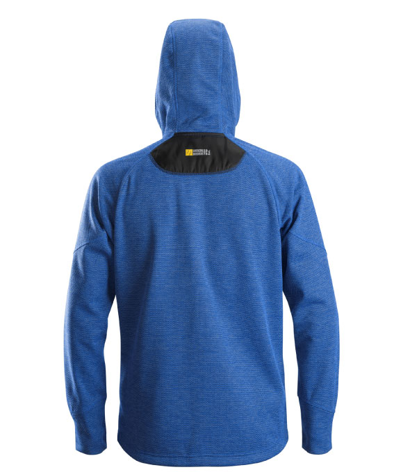 SNICKERS 8041 FLEXI WORK FLEECE HOODIE TRUE BLUE/BLACK