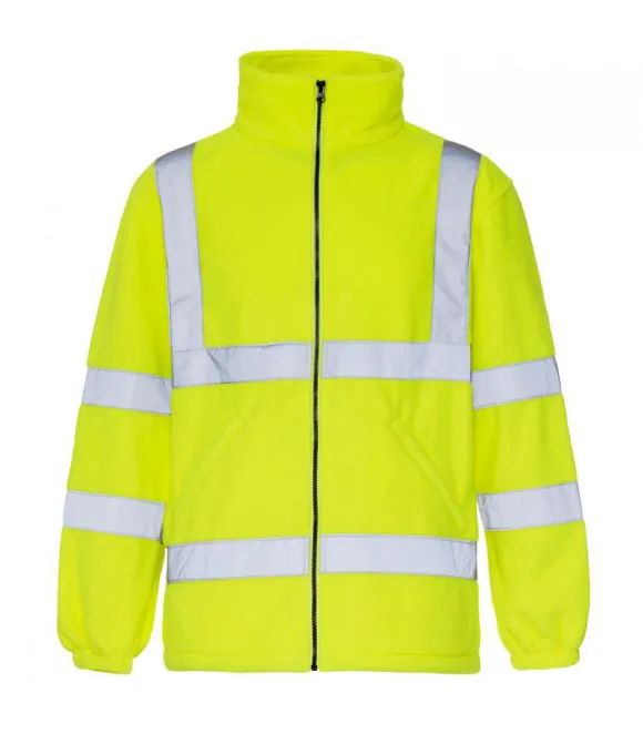 SUPERTOUCH ZIP FLEECE HI VIS YELLOW