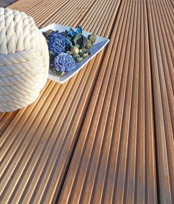 TIMBER TREATED DECKING BOARD 144 X 40MM 3.6M