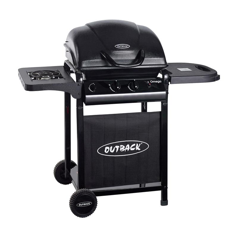 OUTBACK OMEGA 250 2 BURNER GAS BBQ