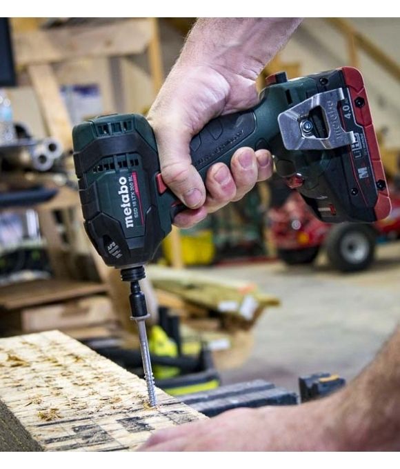 METABO 18V SB18LTX BL HAMMER DRILL & SSD18LTX200 BL IMPACT GUN