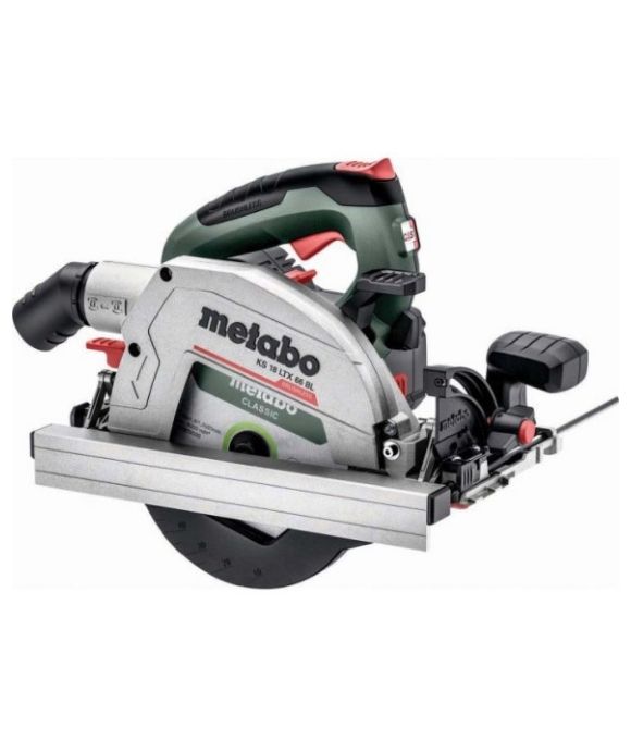 METABO KS18LTX 66 BL 18V BRUSHLESS 66MM CIRCULAR SAW IN METALOC BOX