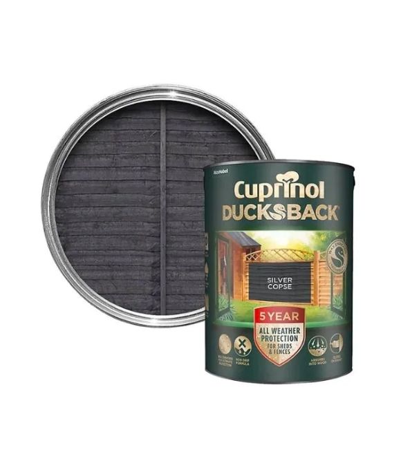 CUPRINOL DUCKS BACK SILVER COPSE 5LT