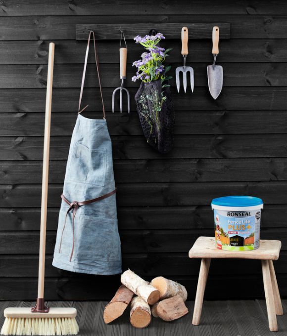 RONSEAL FENCE LIFE PLUS CHARCOAL GREY 5LT