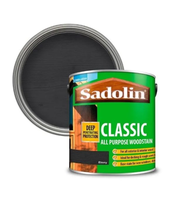 SADOLIN CLASSIC ALL PURPOSE WOODSTAIN EBONY