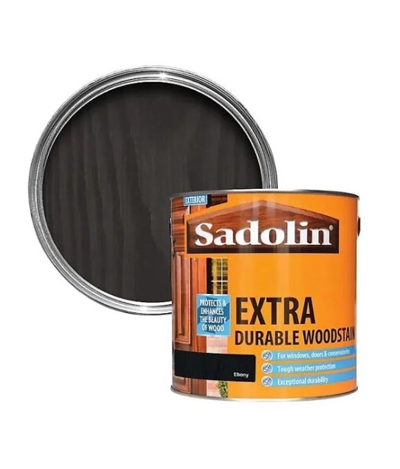 SADOLIN EXTRA DURABLE WOODSTAIN EBONY