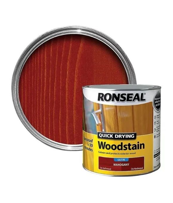 RONSEAL 10 YEAR WOOD STAIN MAHOGONY