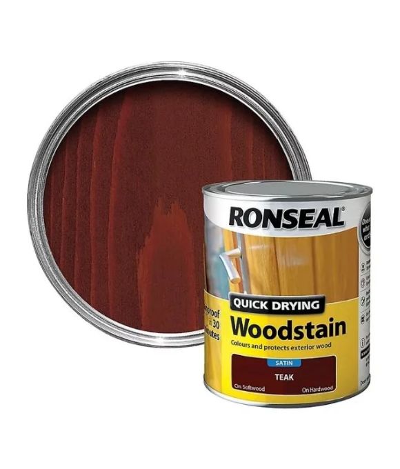 RONSEAL 10 YEAR WOOD STAIN TEAK