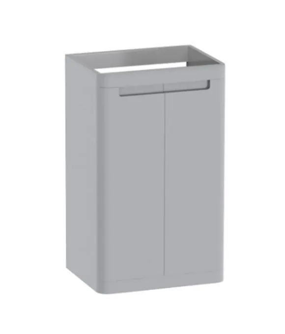 CAMBER COMPACT BATHROOM FURNITURE GLOSS LIGHT GREY