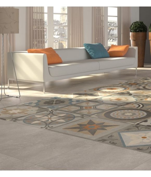 AVENUE PLOMO LAPPATO RECTIFIED PORCELAIN 