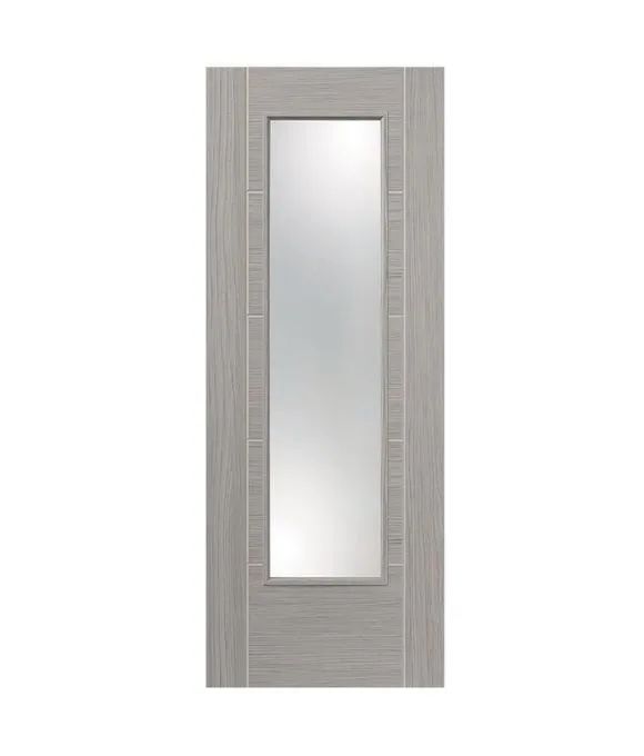 LIGHT GREY LAMINATE 5 LADDER 1 LITE 40MM