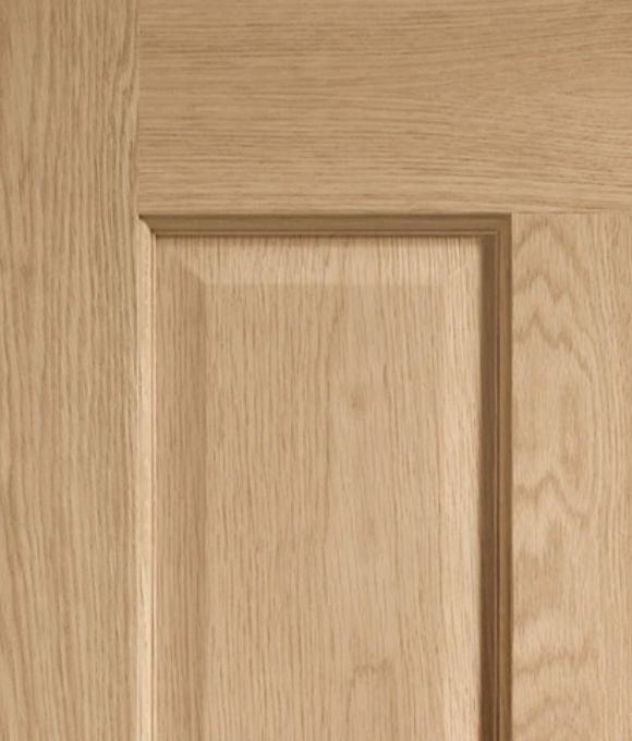 PRE-FINISHED WHITE OAK VICTORIAN 4 PANEL 35MM
