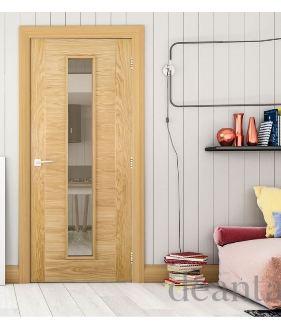 PRE-FINISHED WHTE OAK HP16G UNGLAZED 44MM