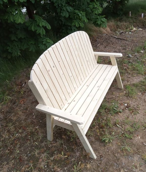 RAPH’S GARDEN HIGHBACK BENCH 5FT 