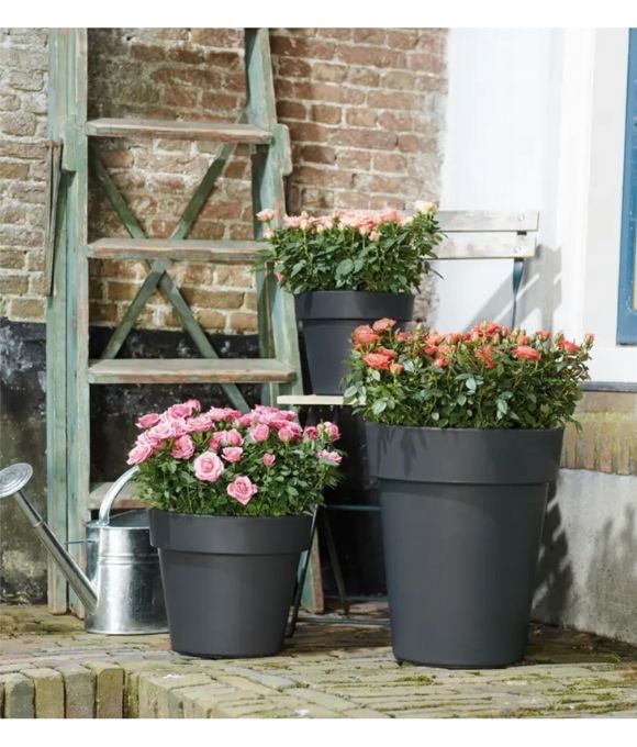 ELHO GB TOP PLANTER 40 LIVING BLACK 