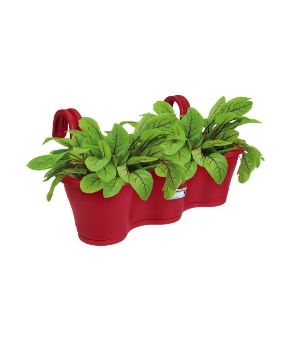 ELHO CORSICA EASY HANGER TRIO CRANBERRY RED