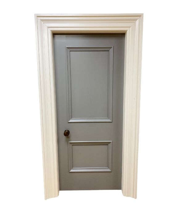LUXURY WHITE PRIMED MARSEILLE 2 PANEL 44MM