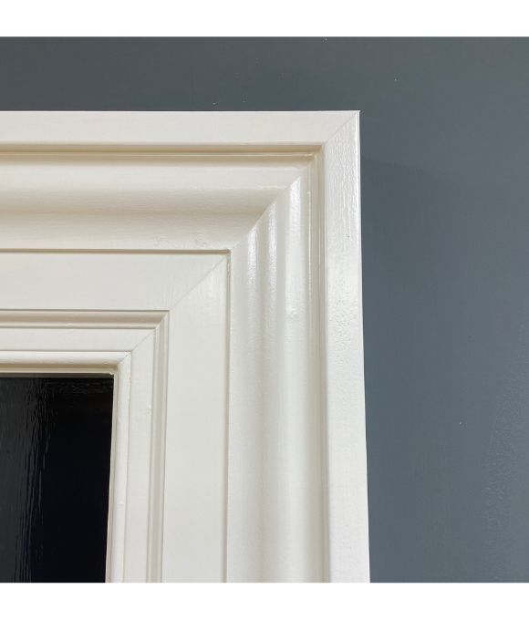 LUXURY WHITE PRIMED GRENOBLE 2 PANEL 44MM