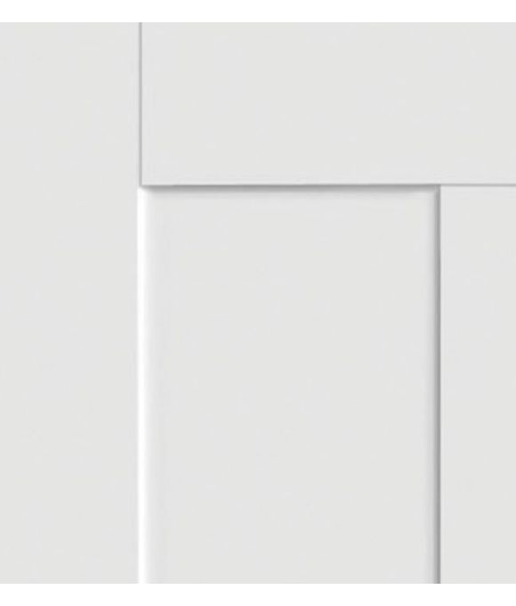 WHITE PRIMED VICTORIAN SHAKER 4 PANEL 44MM