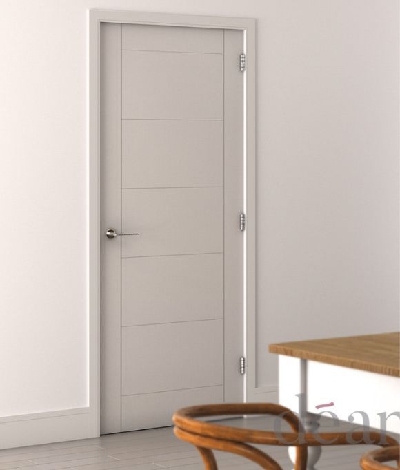 WHITE PRIMED HP12 FIRE DOOR FD30 44MM
