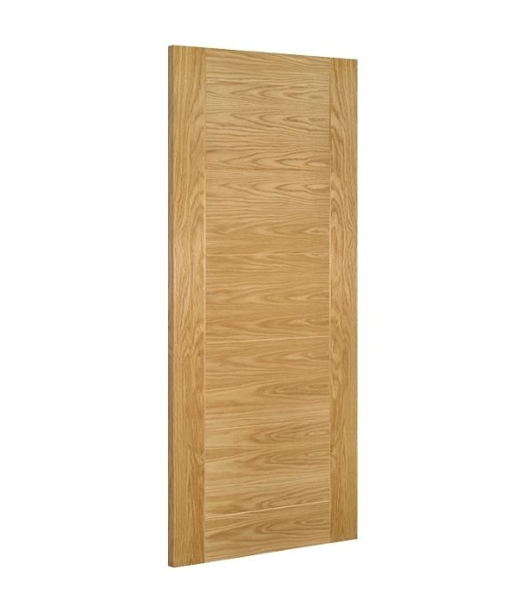 PRE-FINISHED WHITE OAK HP12 FIRE DOOR 44MM