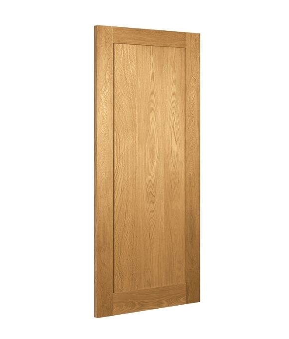 PRE-FINISHED WHITE OAK NM5 FIRE DOOR 44MM