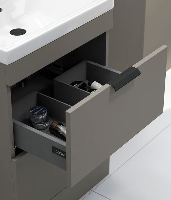 STOCKHOLM WALL HUNG UNIT KHAKI MATT
