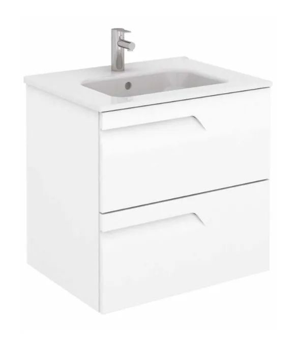 BRAVA WALL HUNG UNIT WHITE