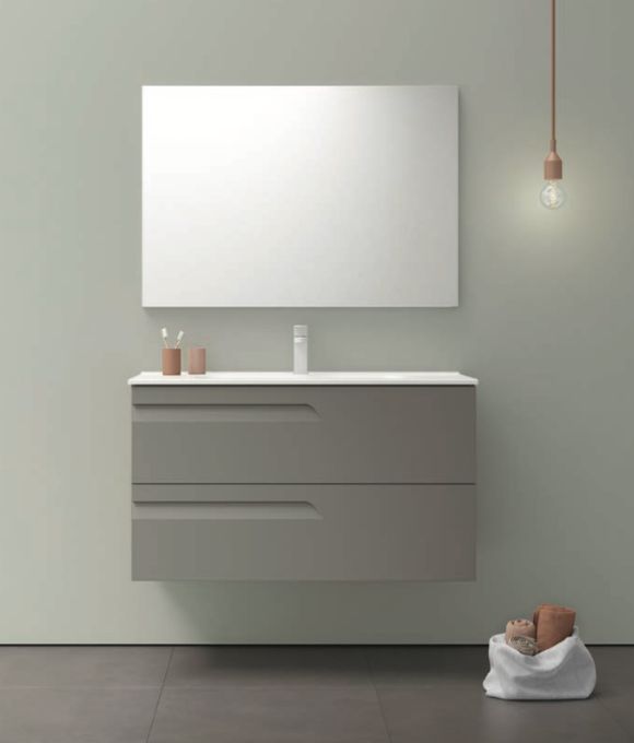 BRAVA WALL HUNG UNIT SMOKEY MATT