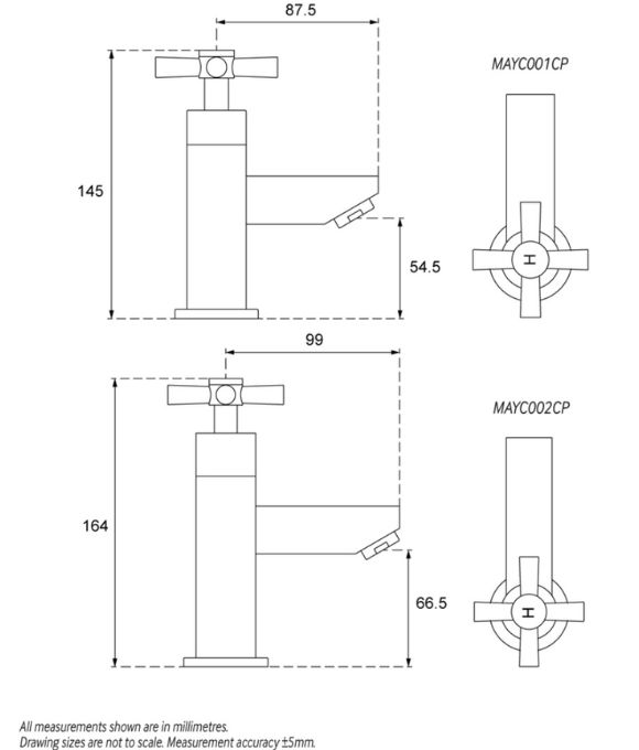 SERIES C BASIN TAPS