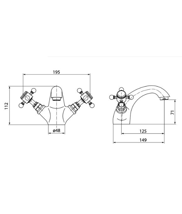 SURREY BASIN MIXER