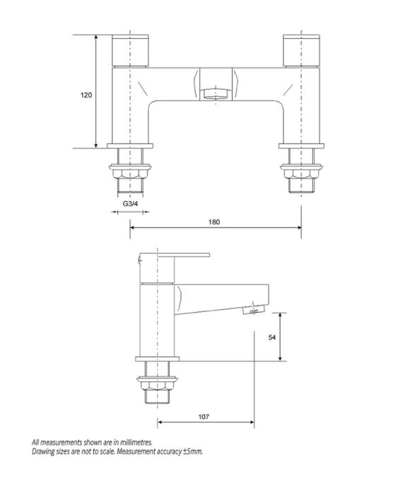 NORFOLK BATH SHOWER MIXER